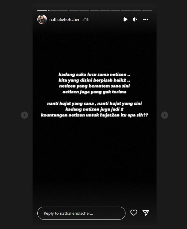 Nathalie Holscher Sentil Netizen yang Ribut Soal Perceraiannya dengan Sule: Lucu!