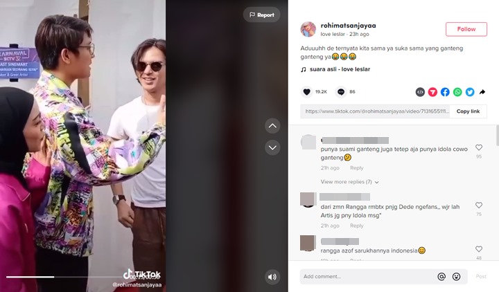 Lesty Kejora Salting Ketemu Pesinetron Tampan Ini, Rizky Billar Auto Cemburu?