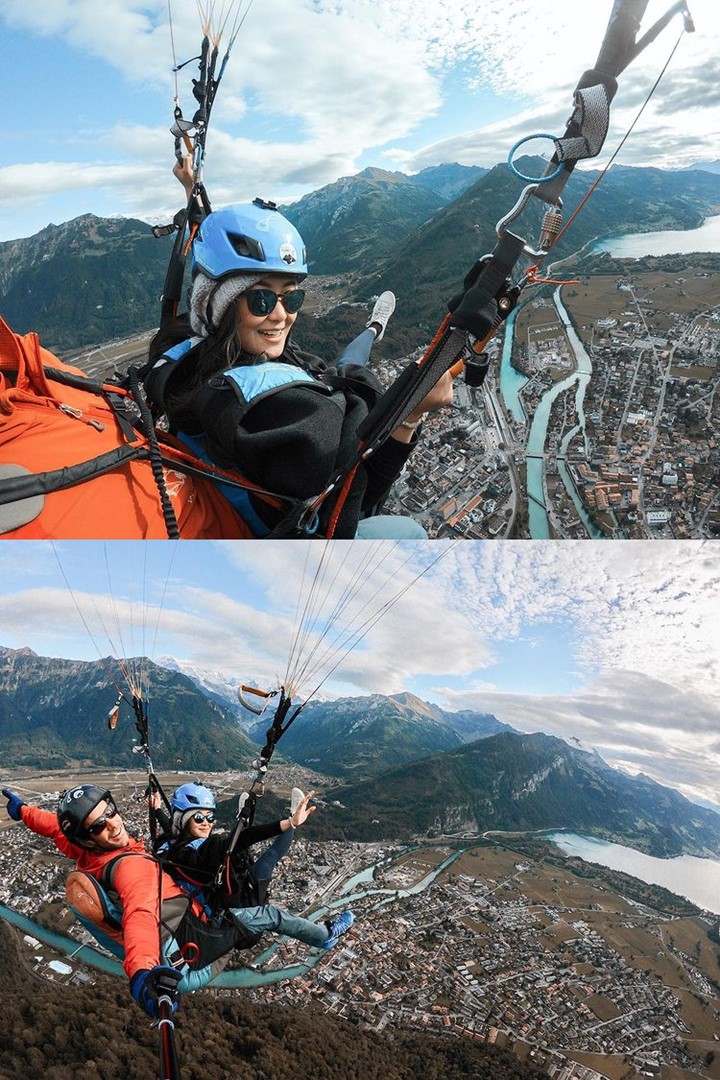 Terbang di Langit Swiss