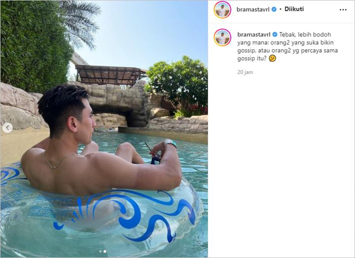 Verrell Baramasta Mendadak Sentil Pedas Orang yang Percaya Gosip, Soal Apa?