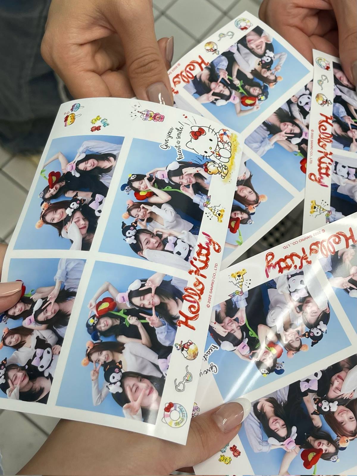 Jisun post foto bareng member fromis_9