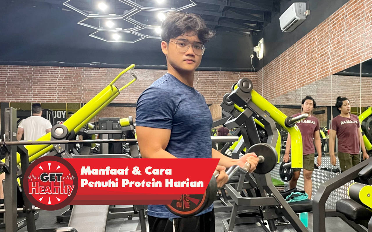 Get Healthy : Gym Enthusiast Ini Beber Manfaat dan Cara Penuhi Protein Harian, Apa Saja?