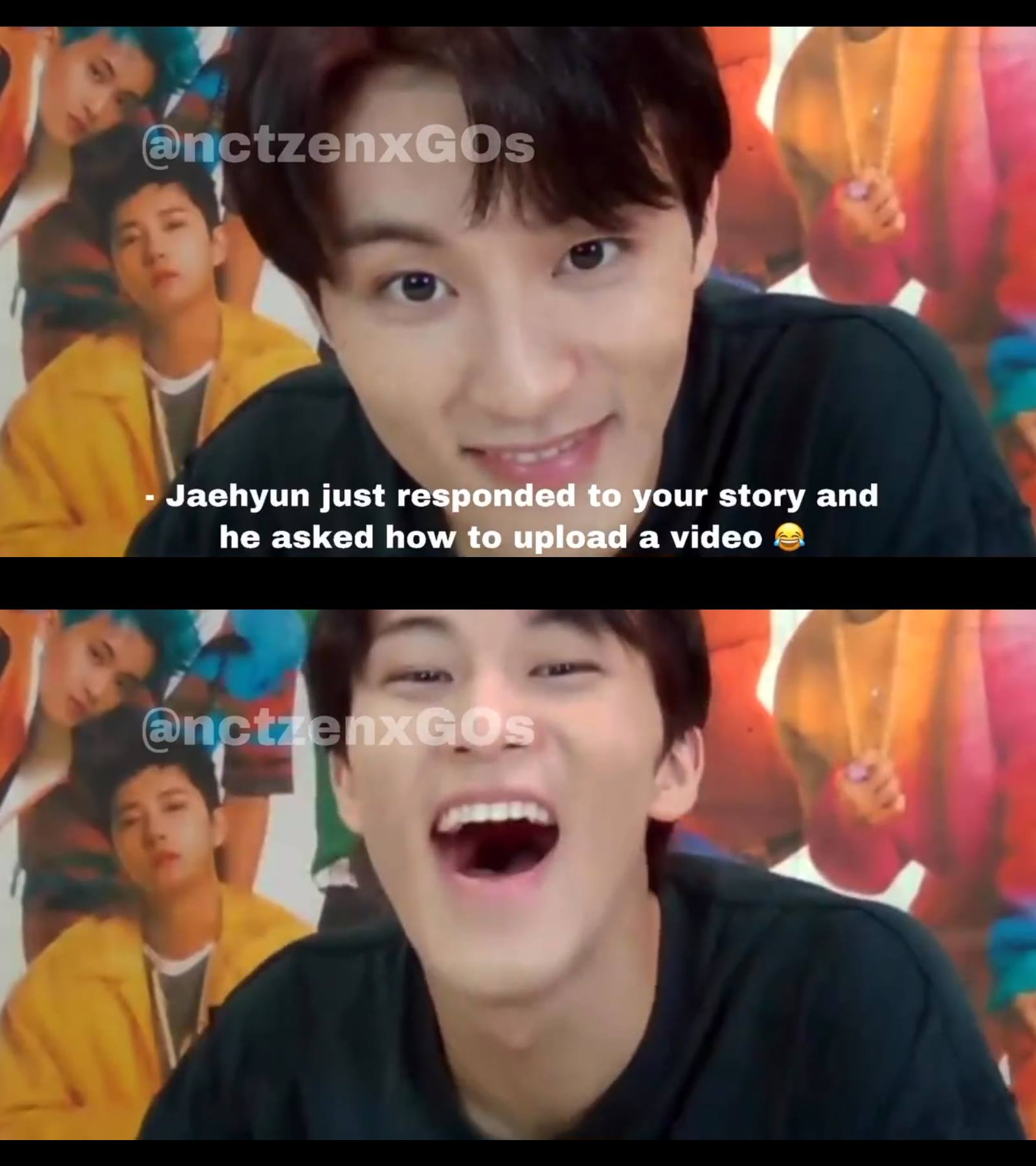 Mark tertawakan Jaehyun