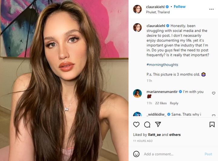 Cinta Laura Akui Terpaksa Posting Foto di Instagram, Hasilnya Malah Bikin Klepek-klepek