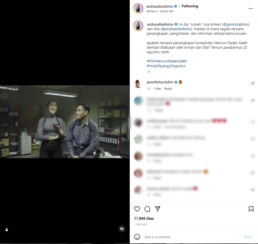 Andrea Dian Justru Merasa Tertekan Adu Akting dengan Ganindra Bimo, Kenapa?