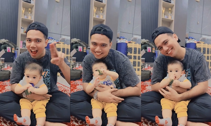Main TikTok Bareng Baby Adzam