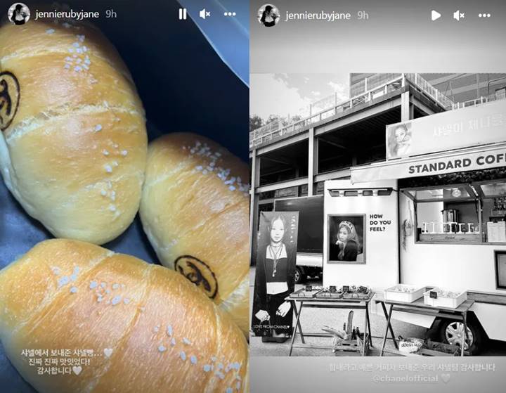 Jennie BLACKPINK Dapat Truk Makanan Dari Chanel, Bentuk Roti Dibuat Khusus