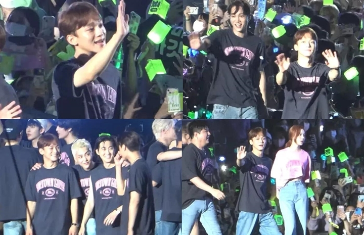 Chen Tampil Perdana Setelah 3 Tahun, Simak Interaksi dengan Fans dan EXO di Panggung \'SMTOWN\'
