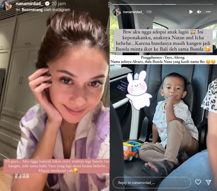 Bikin Kaget, Nana Mirdad Adopsi Anak?