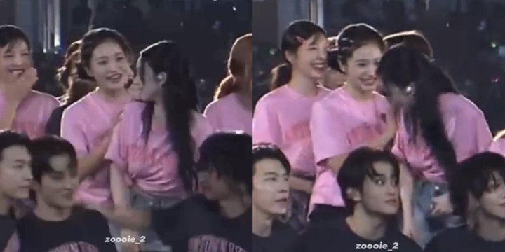 Cara Yeri Red Velvet Sapa Karina aespa di SMTOWN LIVE 2022 Jadi Perbincangan