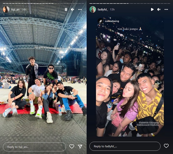 Fuji An dan Thariq Halilintar Asyik Nonton Konser Billie Eilish, Momen Bermesraan Disorot