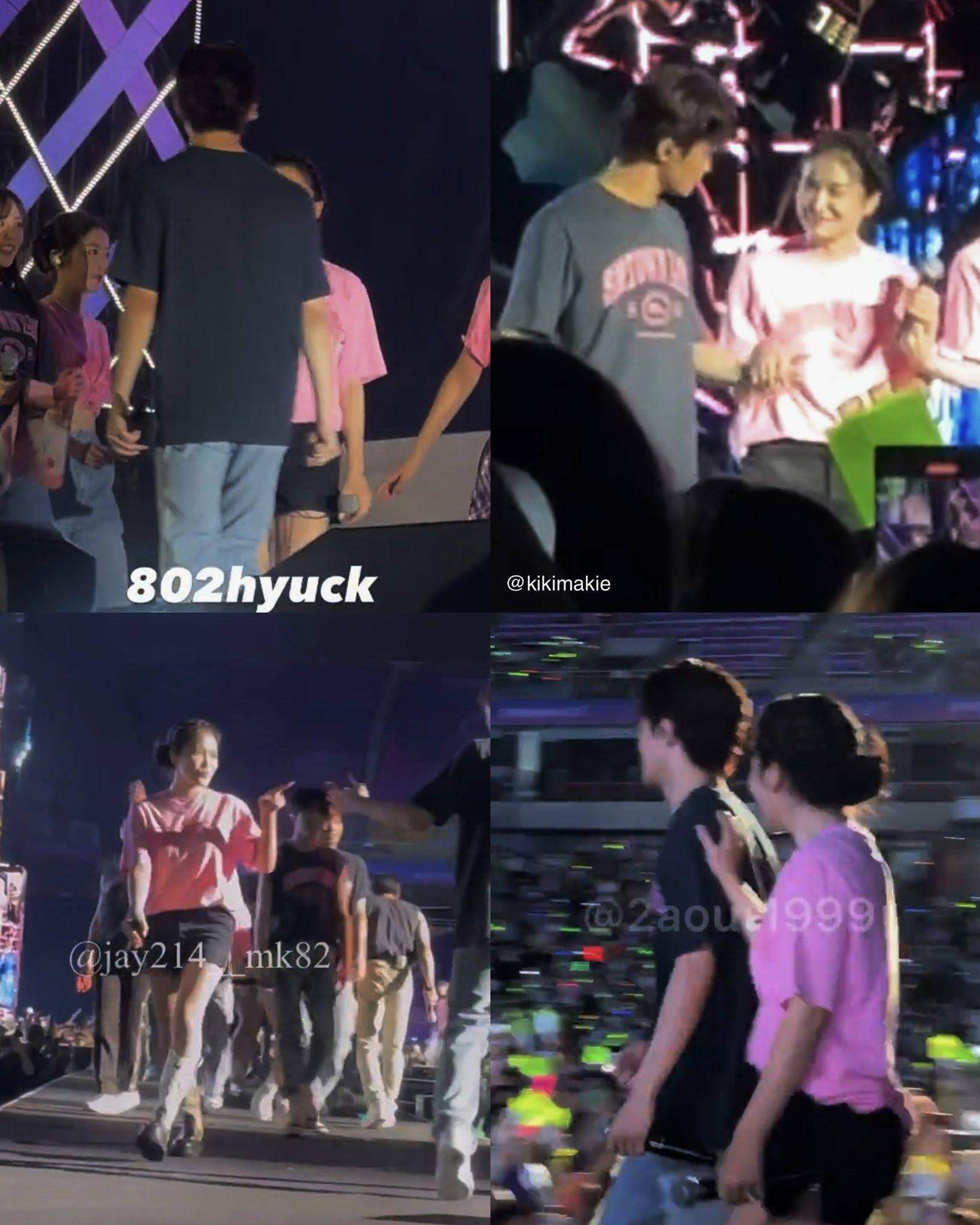 Interaksi Mark NCT dan Yeri Red Velvet