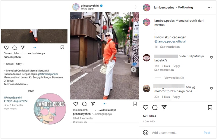 Usai Ungu, Syahrini Kembali Pamer Hadiah Baju Warna Ini dari Sang Mertua Dipuji Cocok?