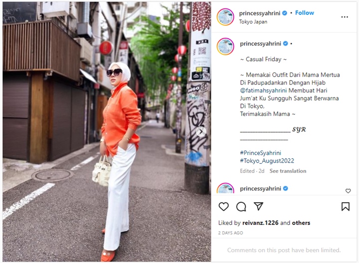 Usai Ungu, Syahrini Kembali Pamer Hadiah Baju Warna Ini dari Sang Mertua Dipuji Cocok?