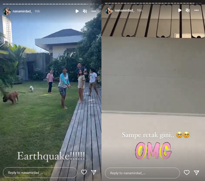 Rumah Nana Mirdad Sampai Retak Dihantam Gempa Bali, Bagaimana Kondisinya Sekarang?