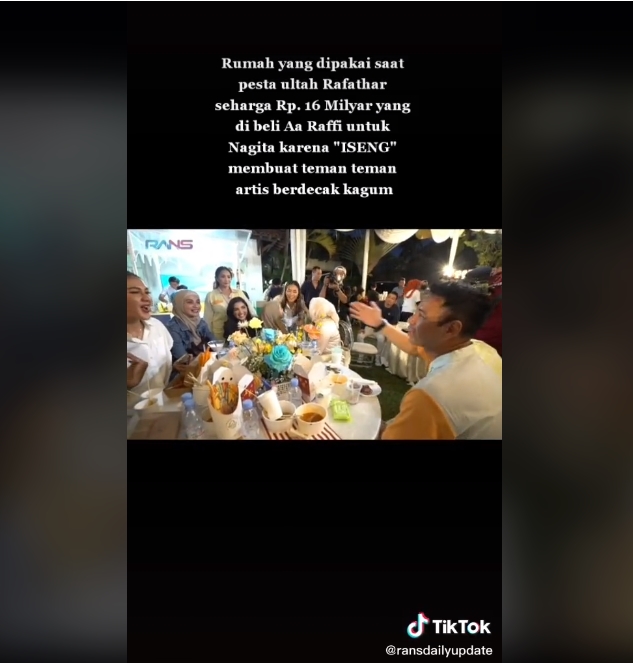 Raffi Ahmad Buat Rekan Artis Kagum Saat Iseng Kasih Ini ke Nagita Slavina
