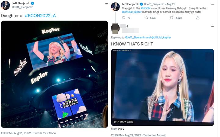 Ketenaran Huening Bahiyyih Kep1er Diakui Jurnalis AS Saat Tampil di KCON LA 2022