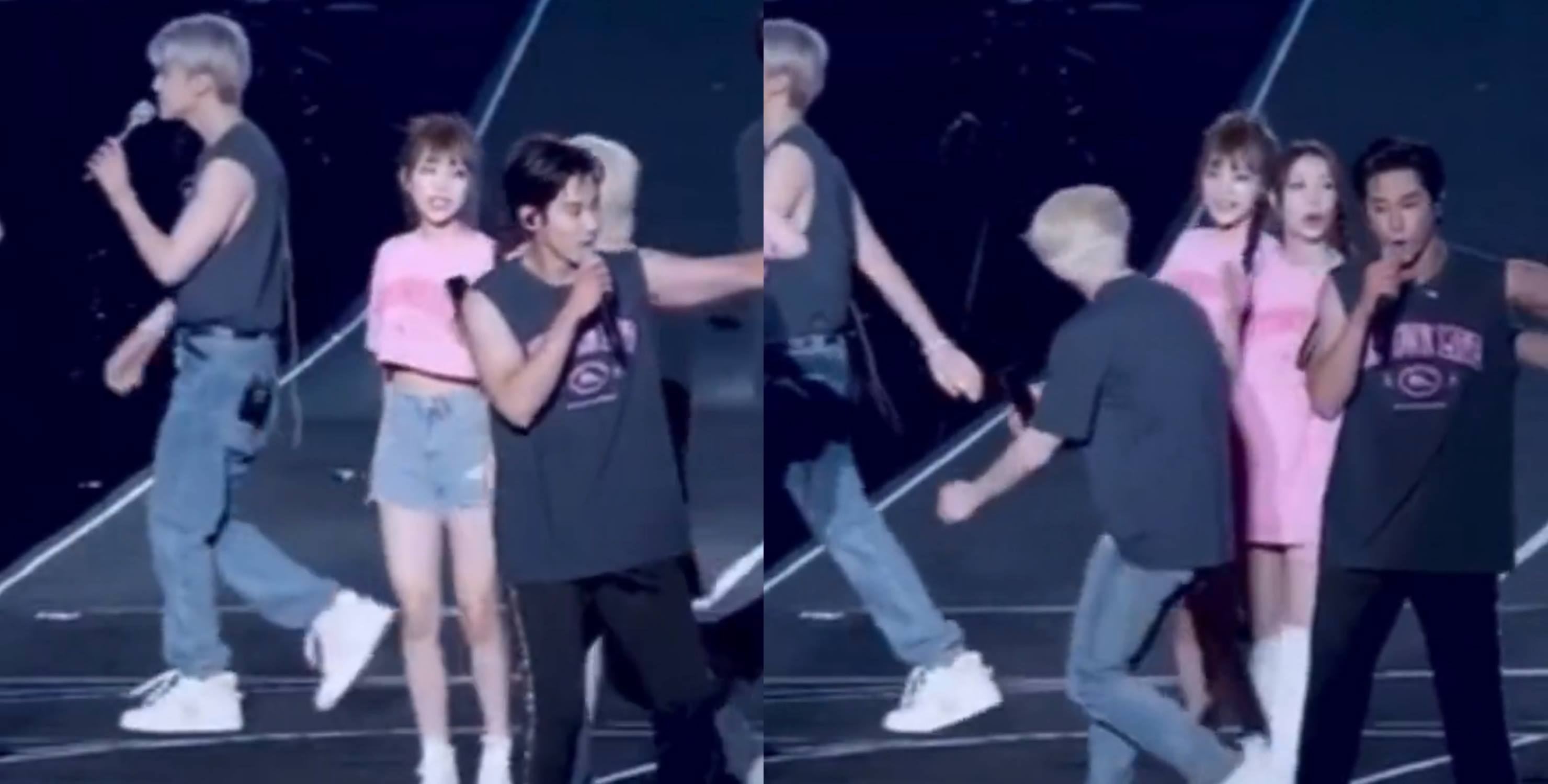 Ningning aespa diduga menyapa Kun NCT