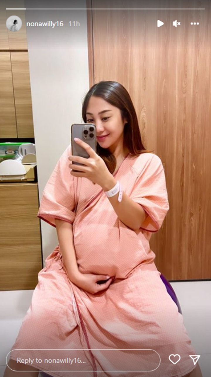 Winona Adik Nikita Willy Melahirkan Putri Cantik, Baby Izz Resmi Jadi Abang Cilik