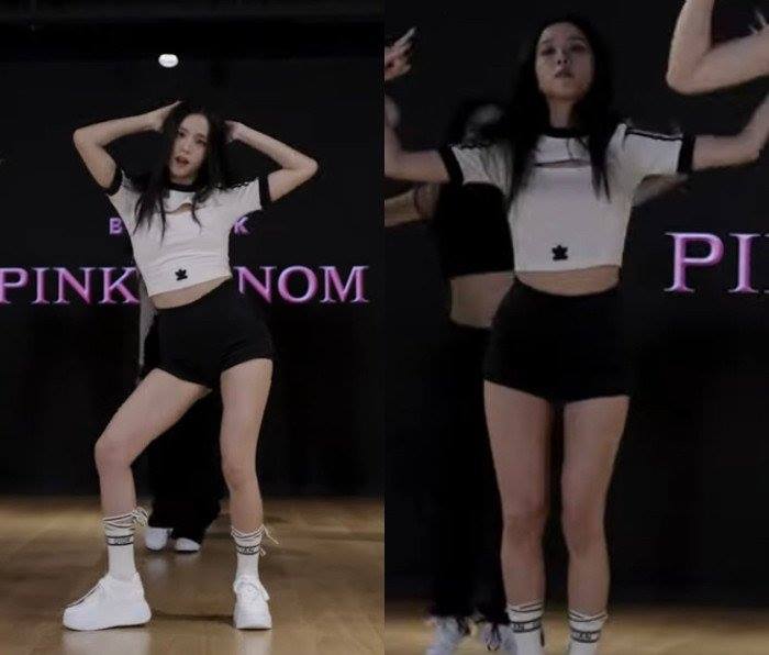 Jisoo BLACKPINK di dance practice \