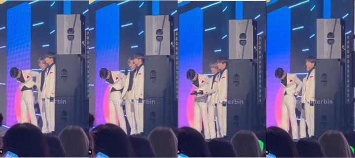 Sikap Beomgyu TXT Saat ITZY Terima Trofi di K Global Heart Dream Awards 2022 Jadi Sorotan