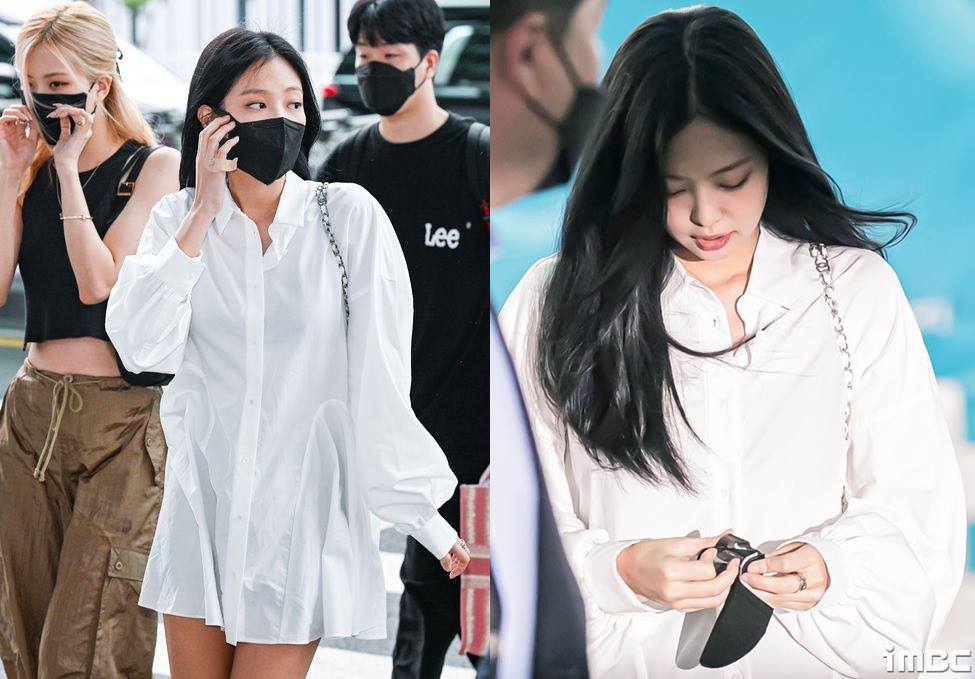 Fashion Airport Jennie BLACKPINK