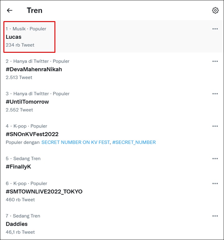 Lucas NCT Puncaki Trending Topic Usai Posting Foto Ini