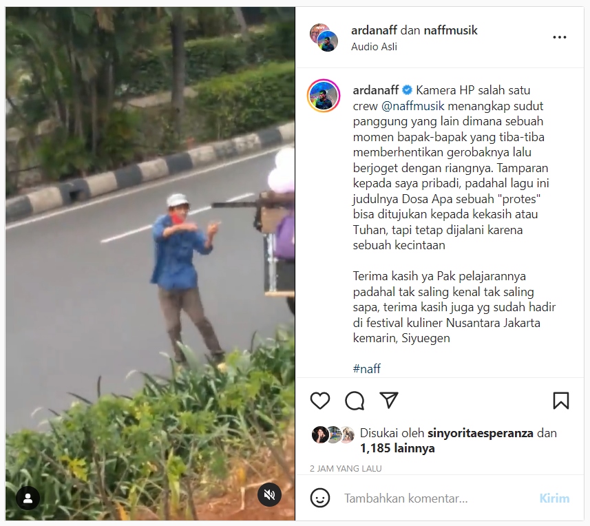 Arda Naff Akui Dapat \'Tamparan\' Usai Lihat Video Seorang Bapak Tiba-tiba Lakukan Ini