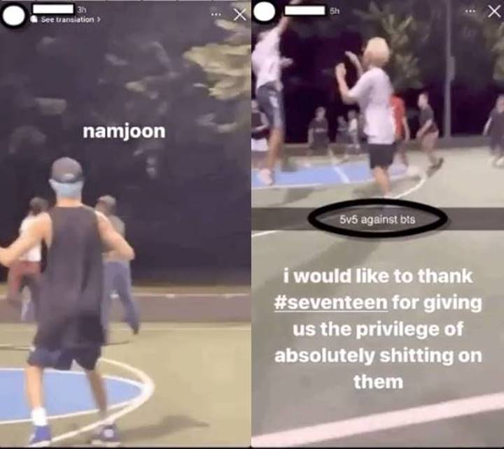Fans Sadari Ada Komen Rasis Soal SEVENTEEN dari Warga Lokal Saat Main Basket Bareng