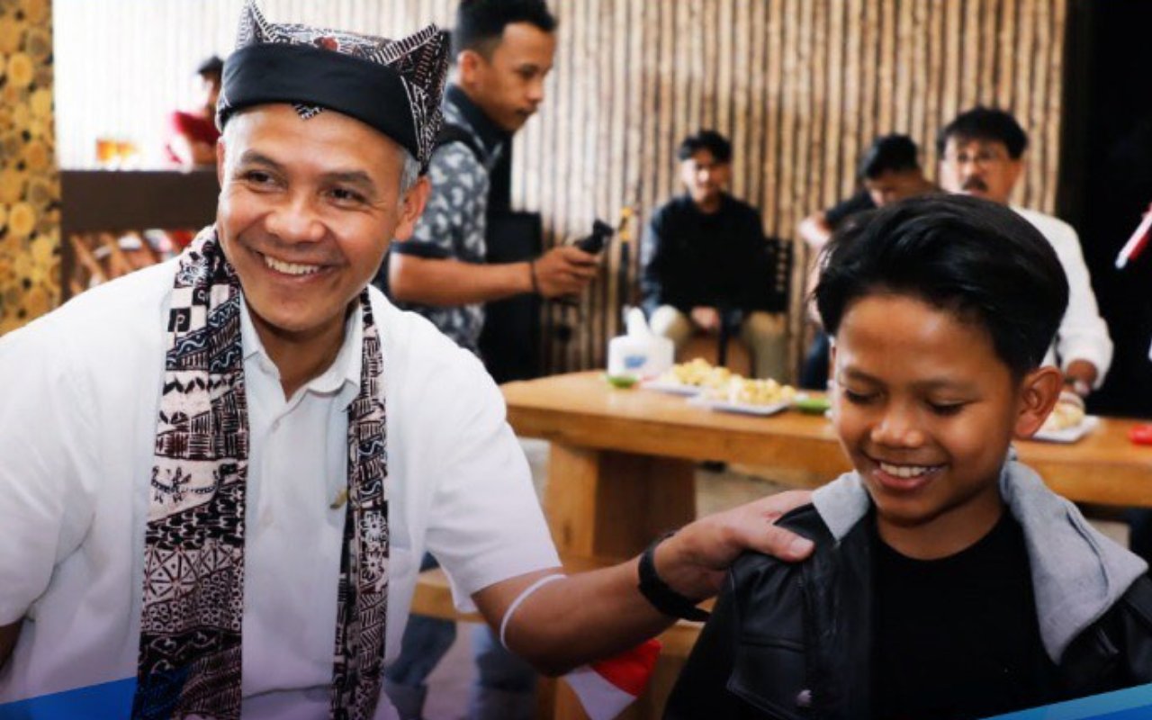 Farel Prayoga Bertemu Ganjar Pranowo, Nyanyikan Lagu Khusus 'Tugiman'