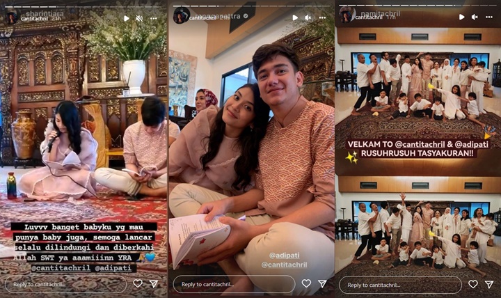 Adipati Dolken dan Cantik Tachril Gelar Syukuran Untuk Calon Anak, Berakhir \'Rusuh\'