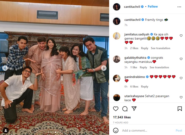 Adipati Dolken dan Cantik Tachril Gelar Syukuran Untuk Calon Anak, Berakhir \'Rusuh\'