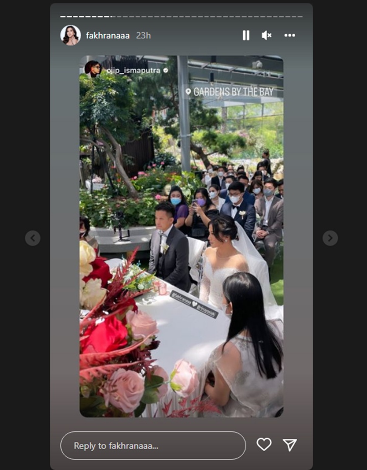 Dita Fakhrana Diam-diam Menikah Lagi di Singapura