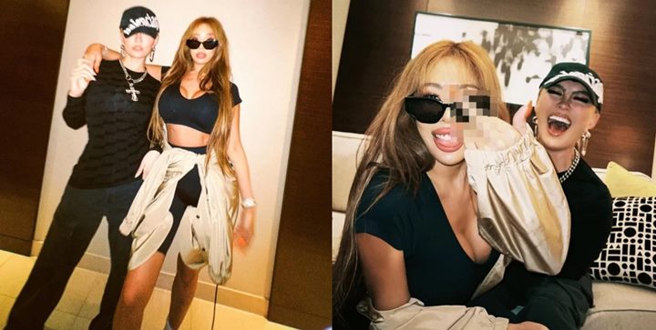 Jessi Unggah Foto Jari Tengah Saat Nongkrong Bareng Agnez Mo