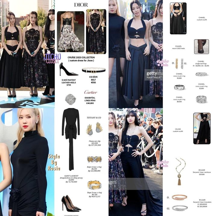MTV VMA 2022: Harga Outfit BLACKPINK Tak Main-main, Seharga Rumah Saat Dijumlahkan