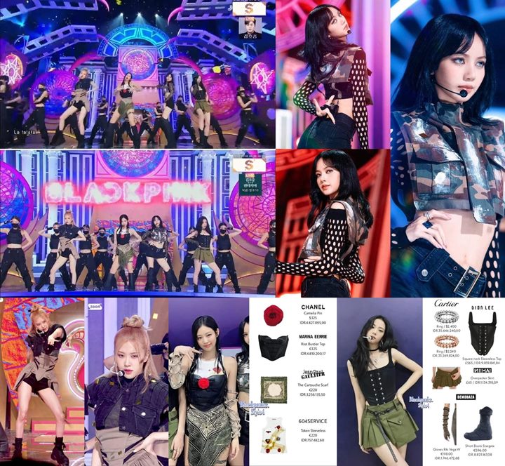 Detail Kostum \'Pink Venom\' BLACKPINK di Inkigayo, Bagaimana Modified Stylist Mengejutkan