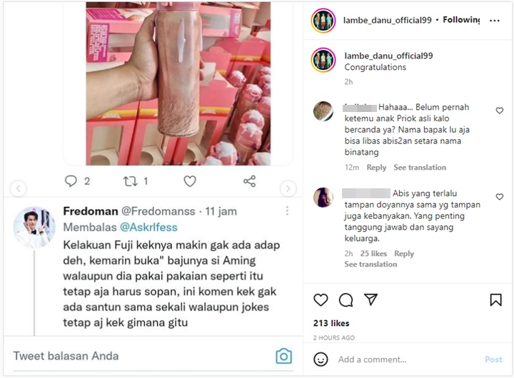Komentar Fuji An Soal Pas Foto Marshel Widianto dan Celine Evangelista Jadi Gunjingan
