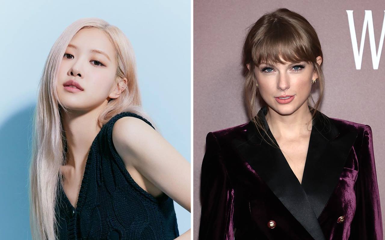 MTV VMA 2022: Biasa Menjulang, Tinggi Rose BLACKPINK di Sebelah Taylor Swift Gemas Banget