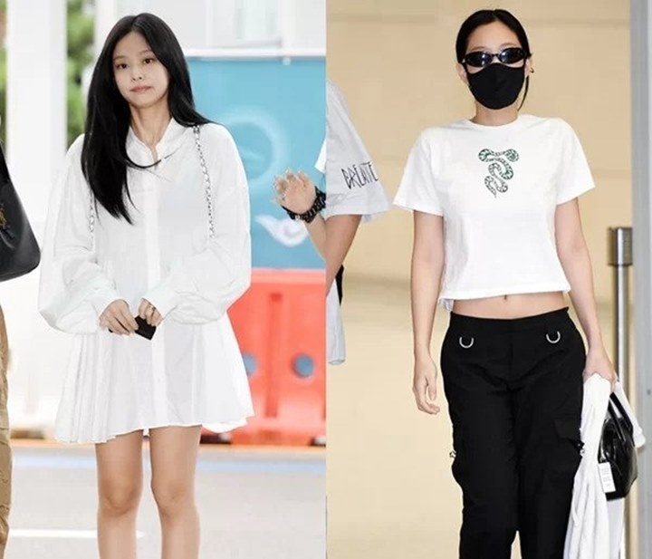 Bak Siang-Malam, Jennie BLACKPINK Tampil Lebih \'Merakyat\' Setibanya di Incheon