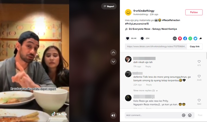 Reza Rahadian Kode Punya Mata-mata untuk Intai Prilly Latuconsina, Fix Pacaran?