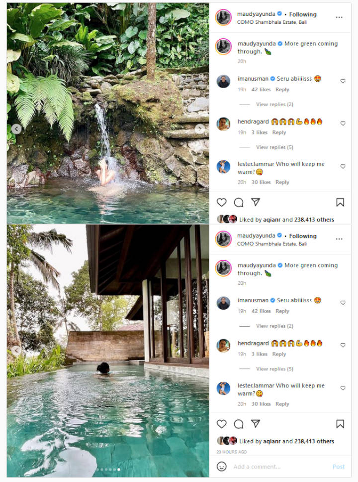 Jesse Choi \'Tutupi\' Aurat Maudy Ayunda Saat Berenang, Suami Maudy Ayunda Rajin Salat - Topik Pagi