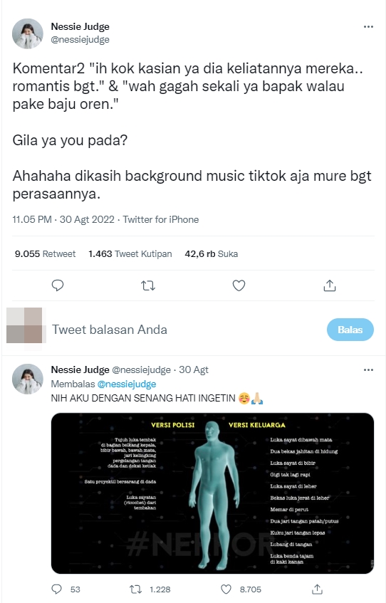 Nessie Judge Bingung Banyak Orang Kasihani Ferdy Sambo, Langsung Ingatkan Hal Penting Ini