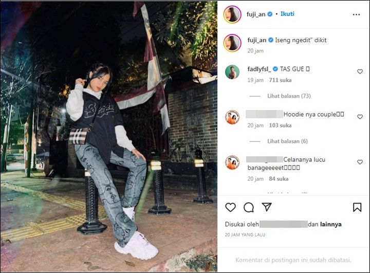 Fuji An Mejeng Cantik di Trotoar, Pengakuan Fadly Faisal Bikin Ngakak