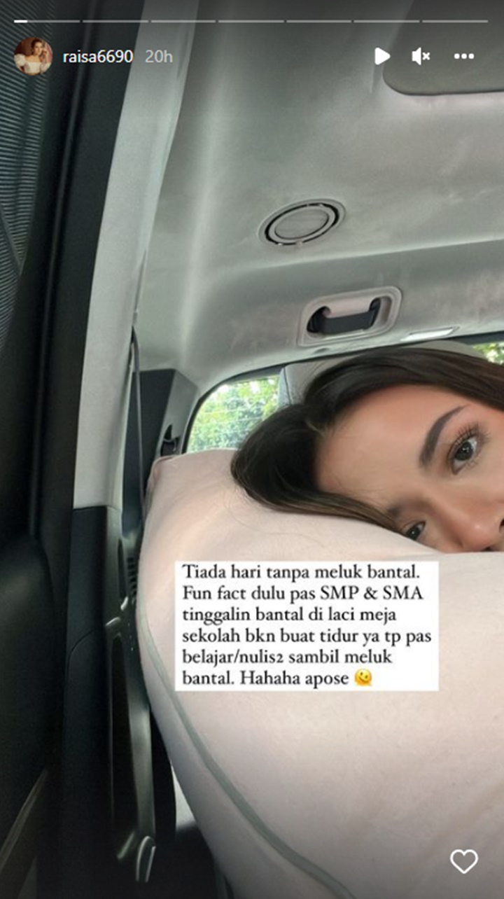 Satu Sekolah dengan Afgan, Raisa Bongkar Sendiri \'Aibnya\' Kecanduan Barang Ini