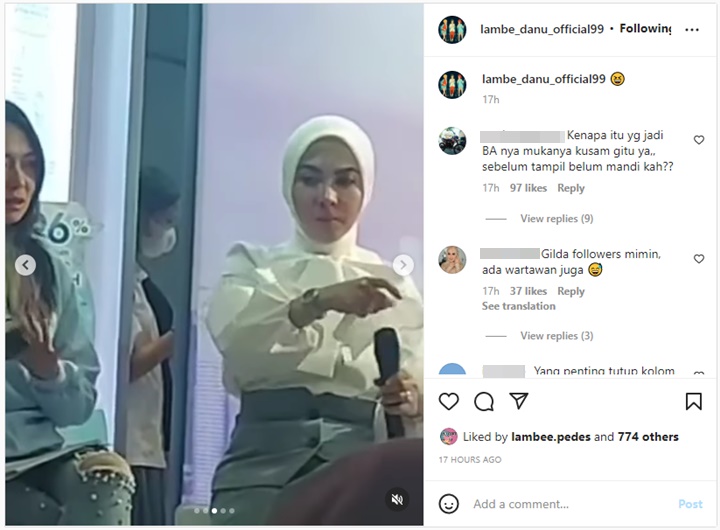 Syahrini Kena Sentil Usai Terciduk Lakukan Hal Ini Sebelum Wawancara