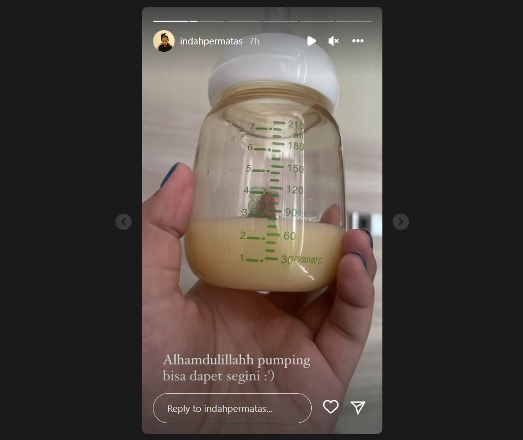 Indah Permatasari mengungkapkan kehidupan baru setelah melahirkan