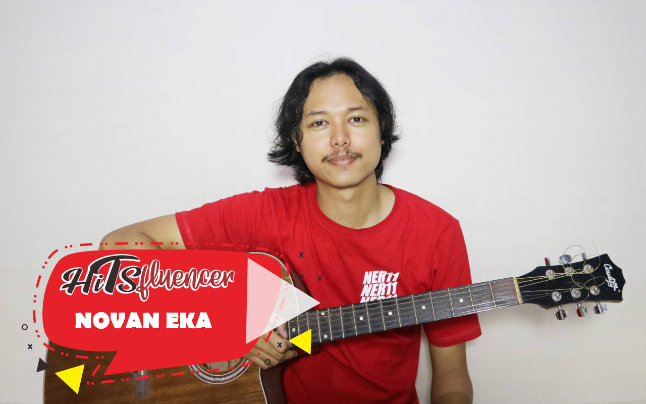 HITSfluencer : Novan Eka, Berawal Dari Drummer Band Sampai Eksis Jadi Tutor Gitar Online