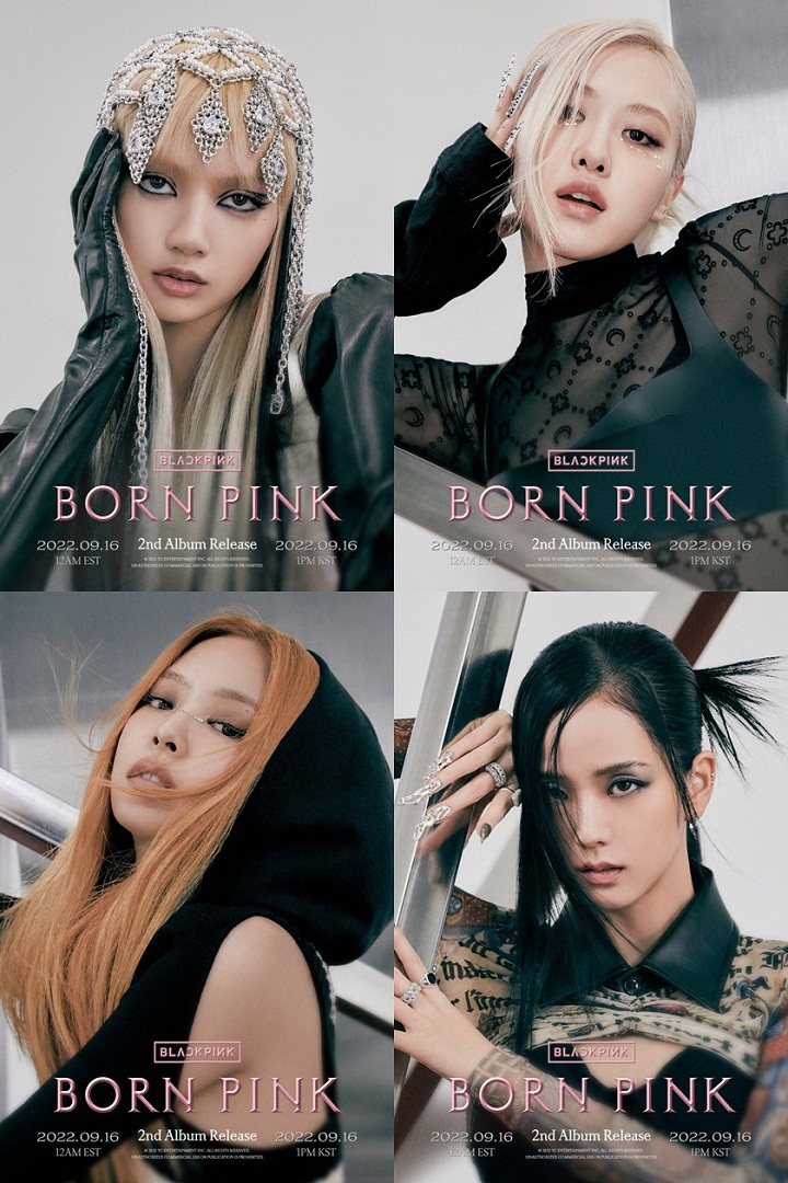 BLACKPINK Tampil Memukau dengan Pesona Berbeda di Foto Konsep \'BORN PINK\', Fans Beri Pujian Selangit