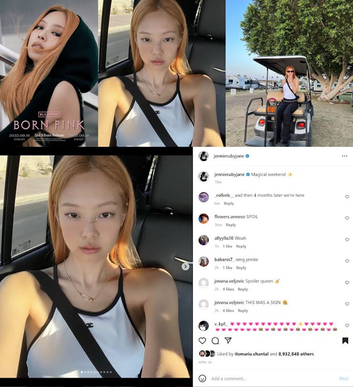 Jennie BLACKPINK Beri Spoiler Teaser \'BORN PINK\' Sejak April Lewat Foto di Coachella