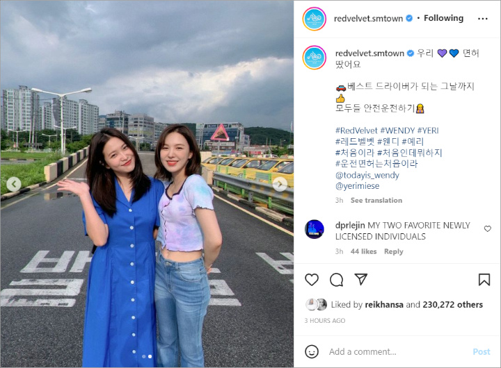 Gampang-Gampang Susah, Wendy dan Yeri Red Velvet Berhasil Lolos Ujian SIM Sekali Coba